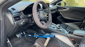 My PORTABLE Hand Controls in my Audi♿️👌🏼