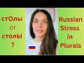 Don’t Guess the Stress! Russian Plurals