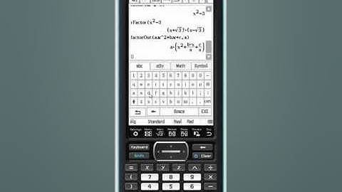 CP400 ClassPad: Online Course: Session 02, Main Application Basics