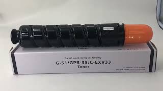 G51/GPR-35/ C-EXV33 Toner Cartridge For Canon iR 2520/2525/2530