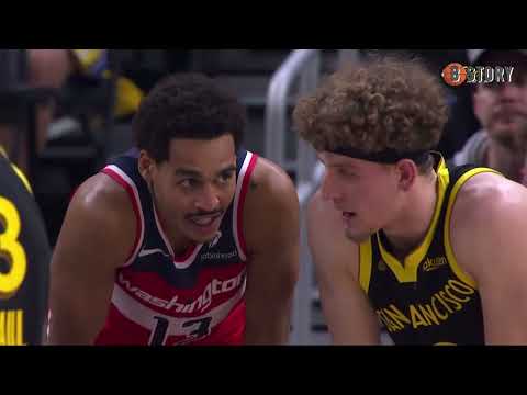 조던풀이 <strong>스테픈</strong> 커리를 막으면 생기는 일..😱 | 골든 스테이트 vs 워싱턴 | NBA 경기 리뷰