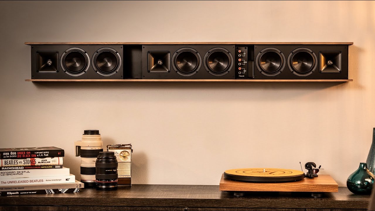 Klipsch Heritage Soundbar Quick Overview Cedia 2023 YouTube
