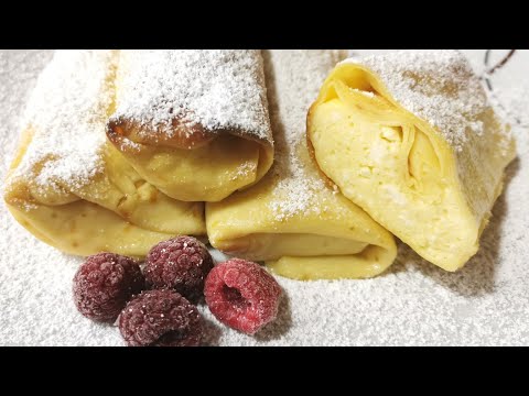 Video: Pfannkuchen Mit Quark-Dessert