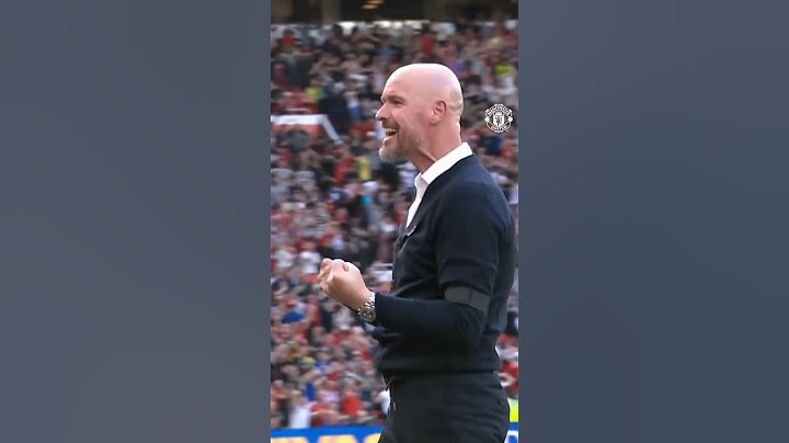 Erik Was All Of Us After McTominay’s Winner 🙌