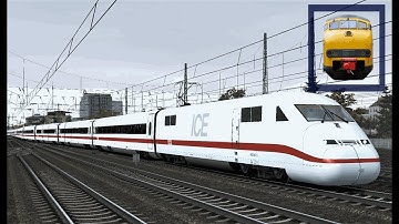 Train Simulator 2017 - ICE 279 Mannheim - Karlsruhe DB ICE 2