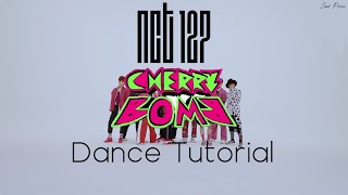 NCT 127 - Cherry Bomb (DANCE TUTORIAL SLOW MIRRORED) | Swat Pizza