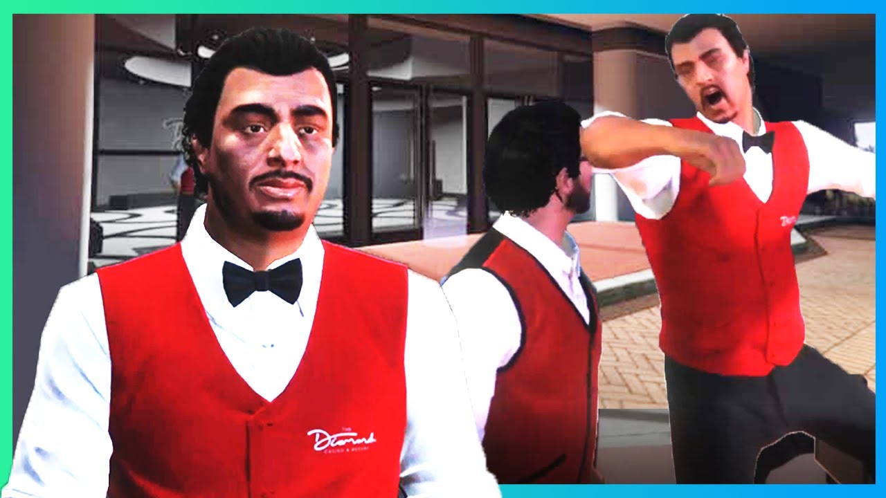the Valet Guy in GTA Online! Funny moments! YouTube