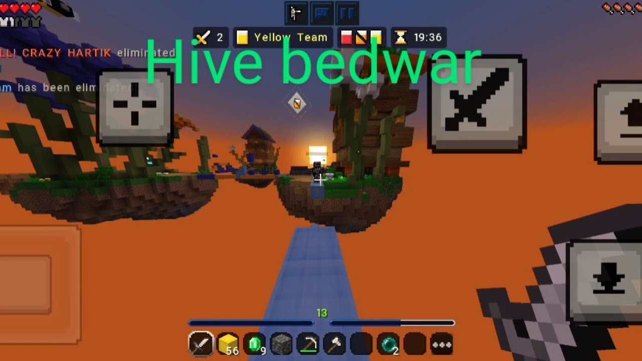 Hive bedwars #minecraft - YouTube