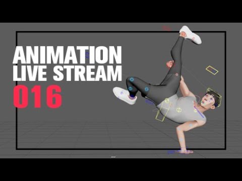 sixteenth stream: Bboy dance animation II - YouTube