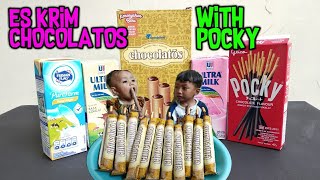 Es Krim Chocolatos - Cara Membuat Es Krim Chocolatos