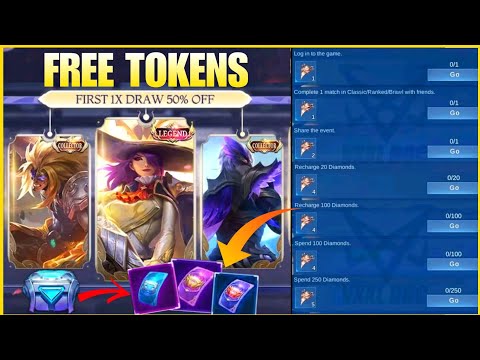 FREE SKIN EVENT GET YOUR FREE SKIN NOW / TOKENS AVILABLE / SURPRISE BOX EVENT ML @SKYLERGAMINGMLBB