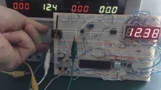 7 - Segment Digital Voltmeter 10 bit