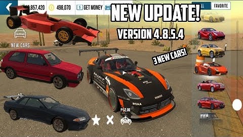 New Update v4.8.5.4 | 3 New Cars | Car Parking Multiplayer