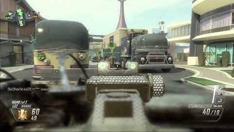 Black Ops 2 *SWARM* MP7 Gameplay On NukeTown