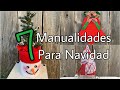7 Ideias Decoração de Natal com Material Reciclado/MANUALIDADES NAVIDEÑAS 2020/New Christmas DIY