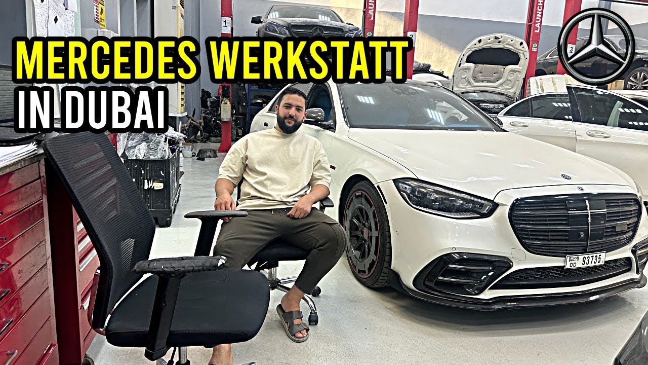 So repariert man Flutschäden in Dubai | Mercedes Spezialisten vom Feinsten