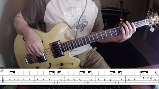 Allman Brothers Midnight Rider Bass Cover with tab