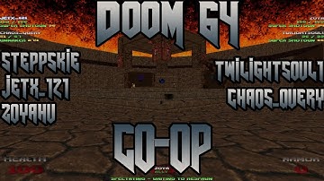 Doom 64 Online Co-op | The Absolution | Watch Me Die Difficulty