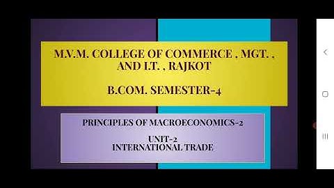 B.COM SEM-4 PRINCIPLES OF MACRO ECONOMICS-2