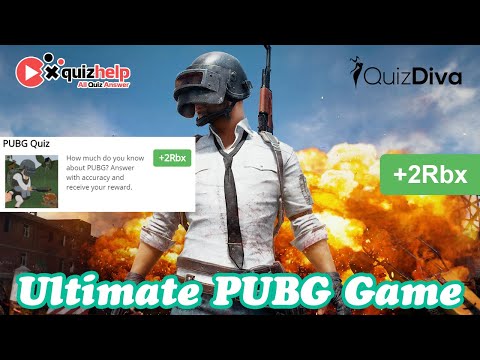 Ultimate PUBG Game Quiz Answers | +2 Rbx | Quiz Diva