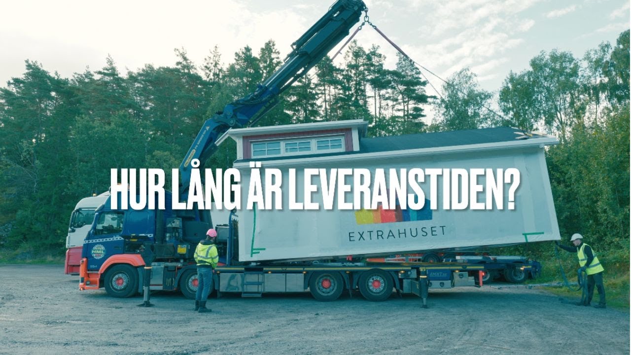 Hur lång är leveranstiden på ett attefallshus? | Extrahuset