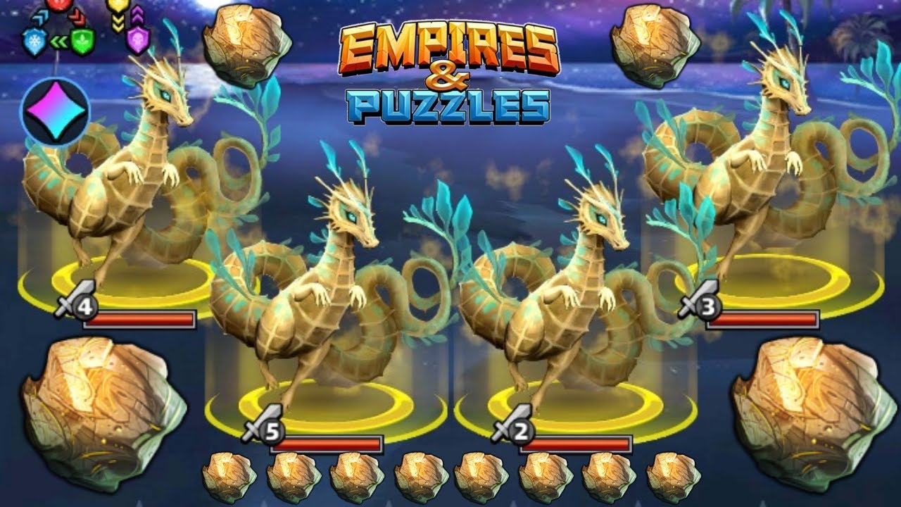Empires & Puzzles Hunting Orichalcum Nugget, Atlantis Coins/Farm on