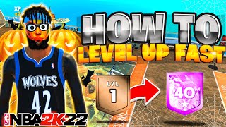 HOW TO LEVEL UP FAST IN NBA2K22 CURRENT GEN + 2K22 NEXT GEN FASTEST/BEST METHOD IN 2K HISTORY