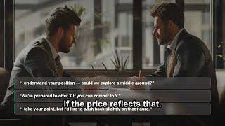 Negotiating & Persuading in English | Offers  |  Compromise  |  Assertiveness
