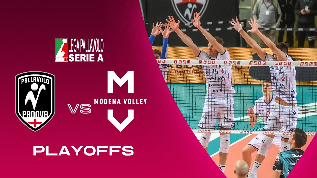 Padova vs Modena Highlights SuperLega Playoffs