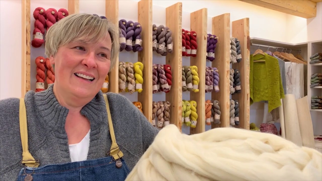 Molina (Vr): La Tintura naturale della Lana di Pecora Brogna