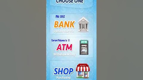 ATM Learning Simulator Game Play