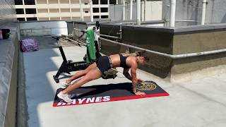 Prone Shoulder Taps