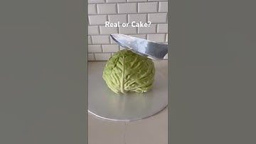 REAL OR CAKE? How many did you guess correctly?