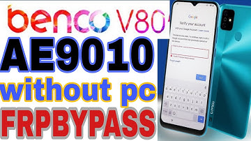 LAVA BENCO V80 (AE9010) FRPUNLOCK WITHOUT