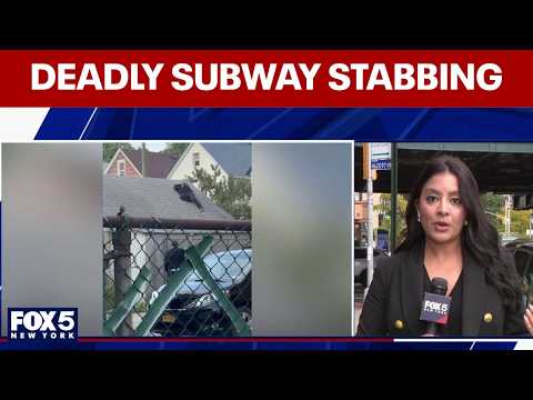 NYC subway stabbing leaves man dead; new surveillance video released