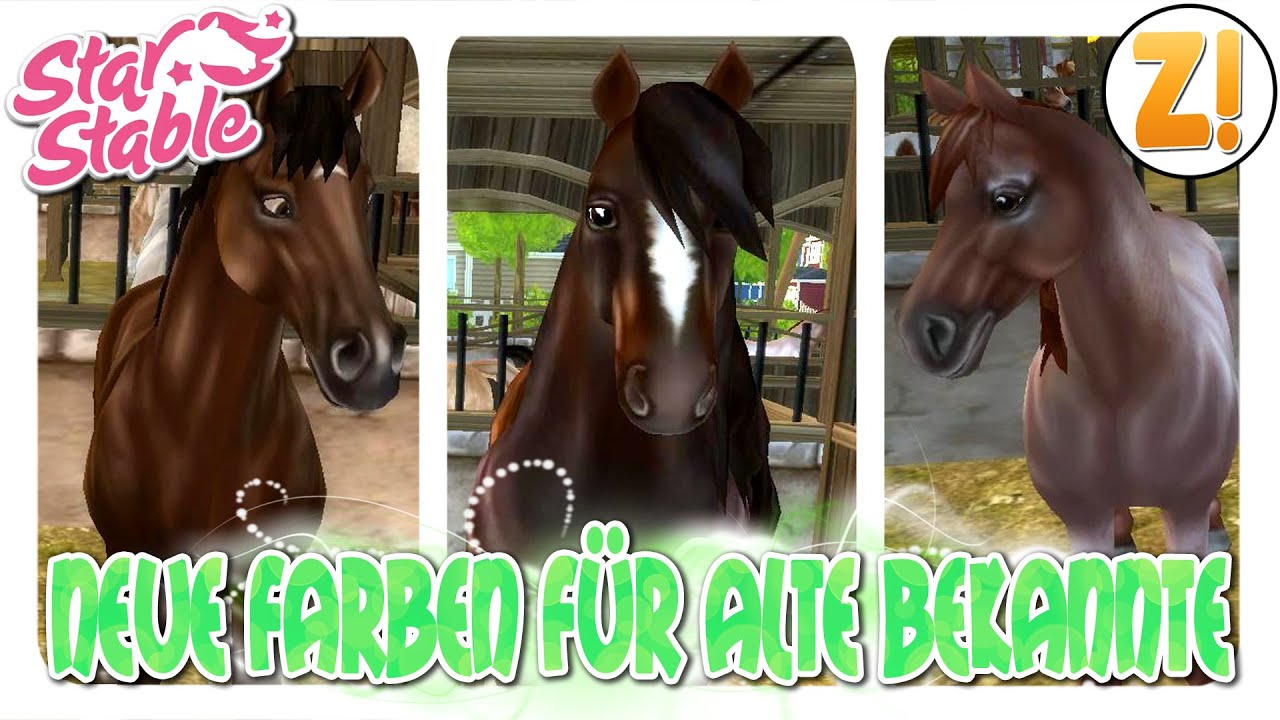 Star Stable [SSO]: 3 Farben - Shire Horse, Englisches Vollblut & Quarter Horse [Update 27.07.2016]
