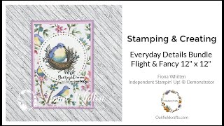 Stamping & Creating with Flight & Airy 12