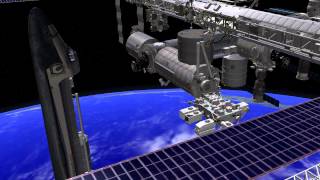 STS-135: Atlantis Docks to Station
