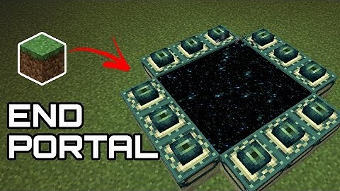 How To Make A End Portal In Minecraft (All Platforms)-Full guide Bangla