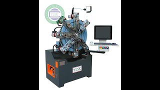 YLSK- 1028 Camless spring forming machine .Wire diameter 0.3-2.8mm