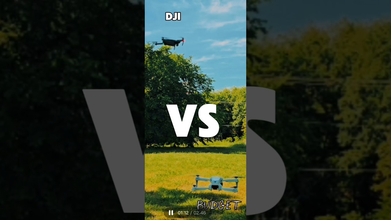 DJI VS BUDGET DRONE - REVIEW COMING WEDNESDAY! 