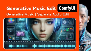 ComfyUI Audio Separation｜Generative Music｜Separate Audio Edit  Workshop