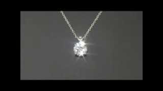 Charles Winston For Bella Luce R 4 80ctw Rhodium Plated Sterling Silver Pendant With Chain
