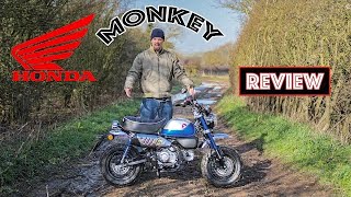 Honda MONKEY Review, It's so much FUN! This Mini Bike Could solve the Fuel Crisis!