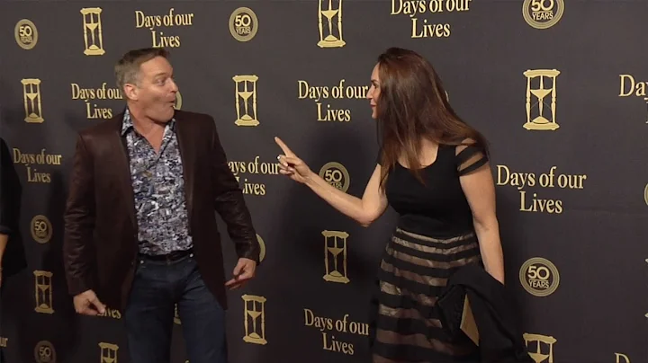 Roark Critchlow Red Carpet Style at Days of Our Lives 50 Anniversary Party
