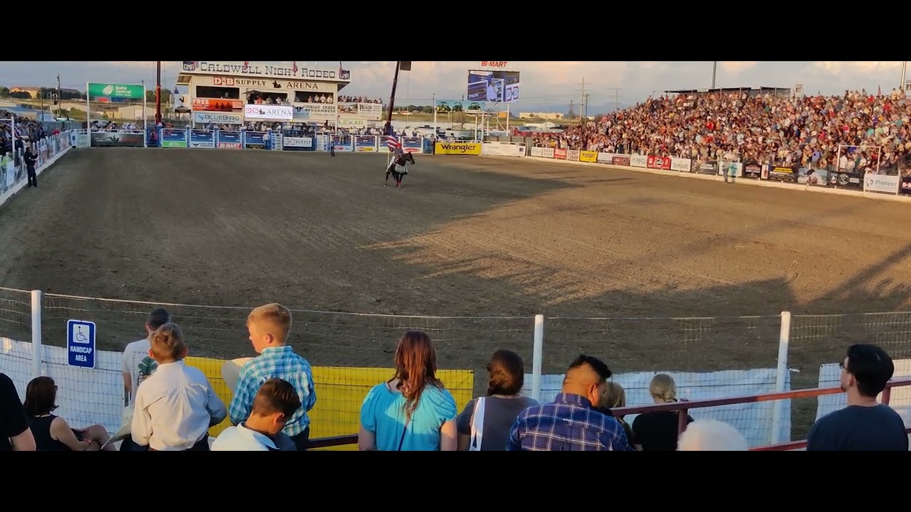 Anthem Rodeo Caldwell Night Rodeo 2022 National Anthem - YouTube