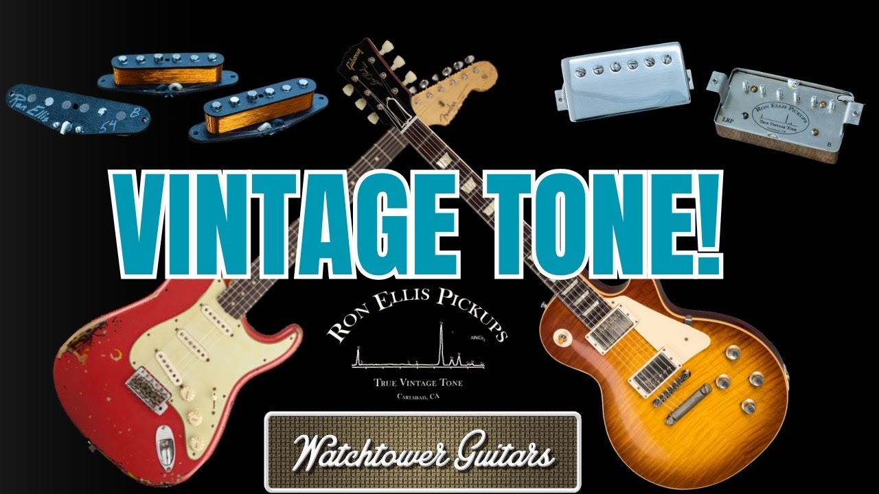 Vintage Tone - Ron Ellis Pickup Demos - YouTube