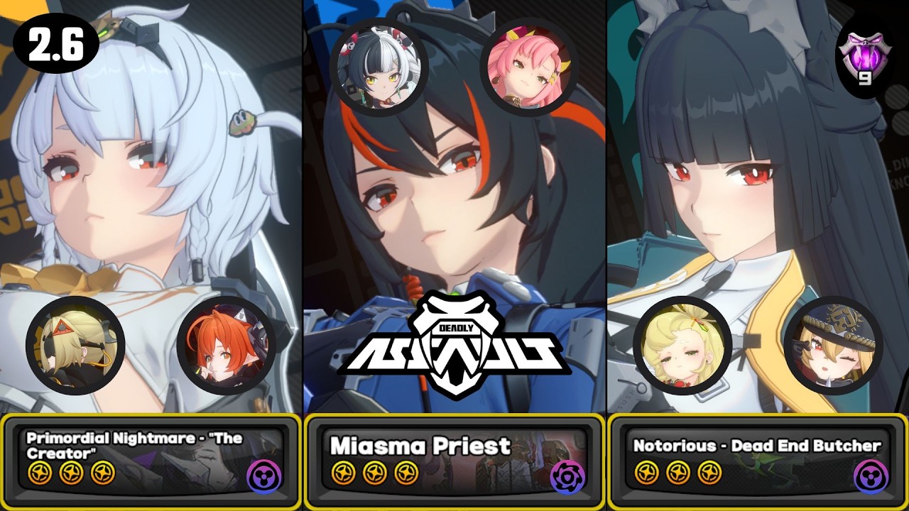 NEW Deadly Assault | S-Anby x Orphie & Zhu Yuan x Dialyn & Miyabi x Piper | Zenless Zone Zero 2.6