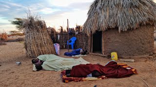 6Am African village  Desert 🏜 morning routine