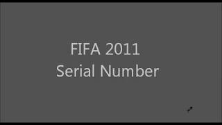 FIFA 2011 Serial Number